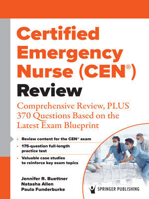 cover image of Certified Emergency Nurse (CEN&#174;) Review